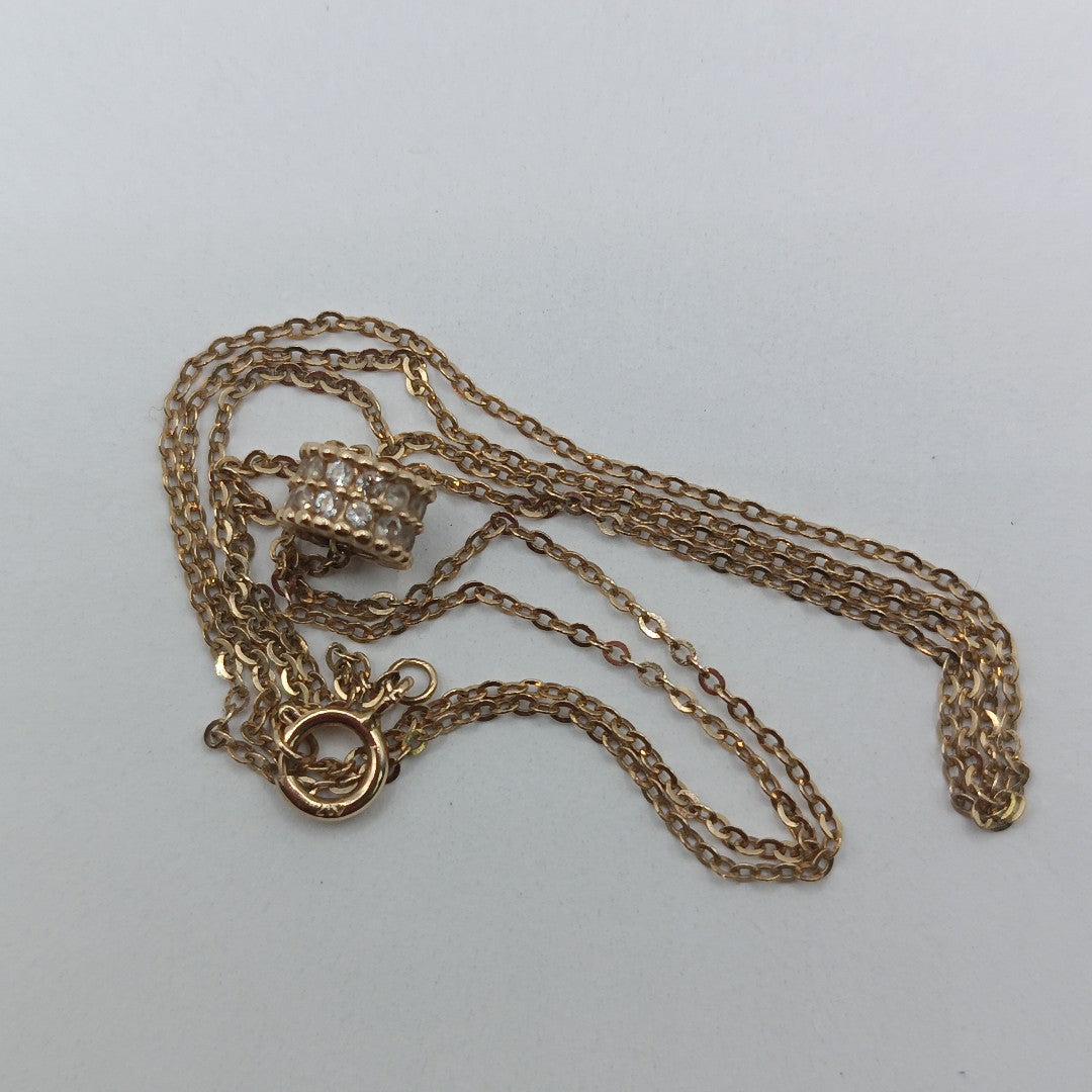 GARGANTILLA ORO 10 K 1.2 GRMS (SEMINUEVO)