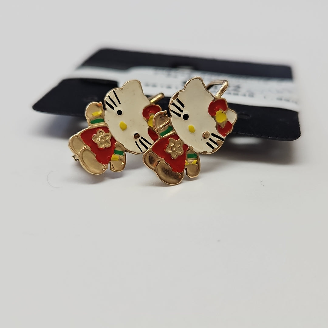 ARETES PAR ORO 10 K 1,80 GRMS (SEMINUEVO)