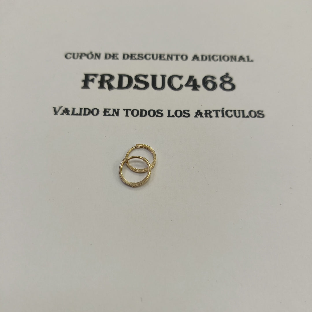 HUGGIES ORO 14K 0.9 (NUEVO)