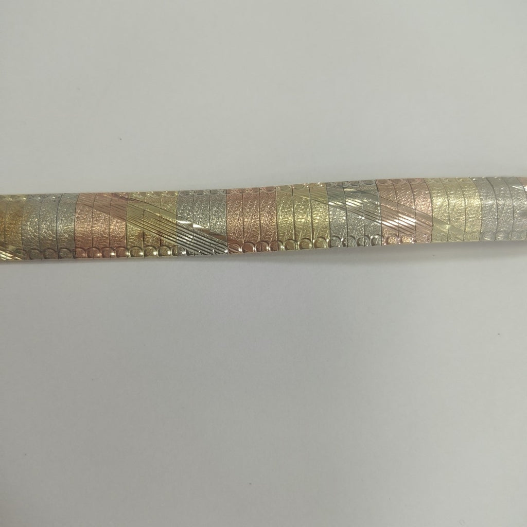 PULSERA ORO,ORO COMBINADO 14 K 20,90 GRMS (SEMINUEVO)