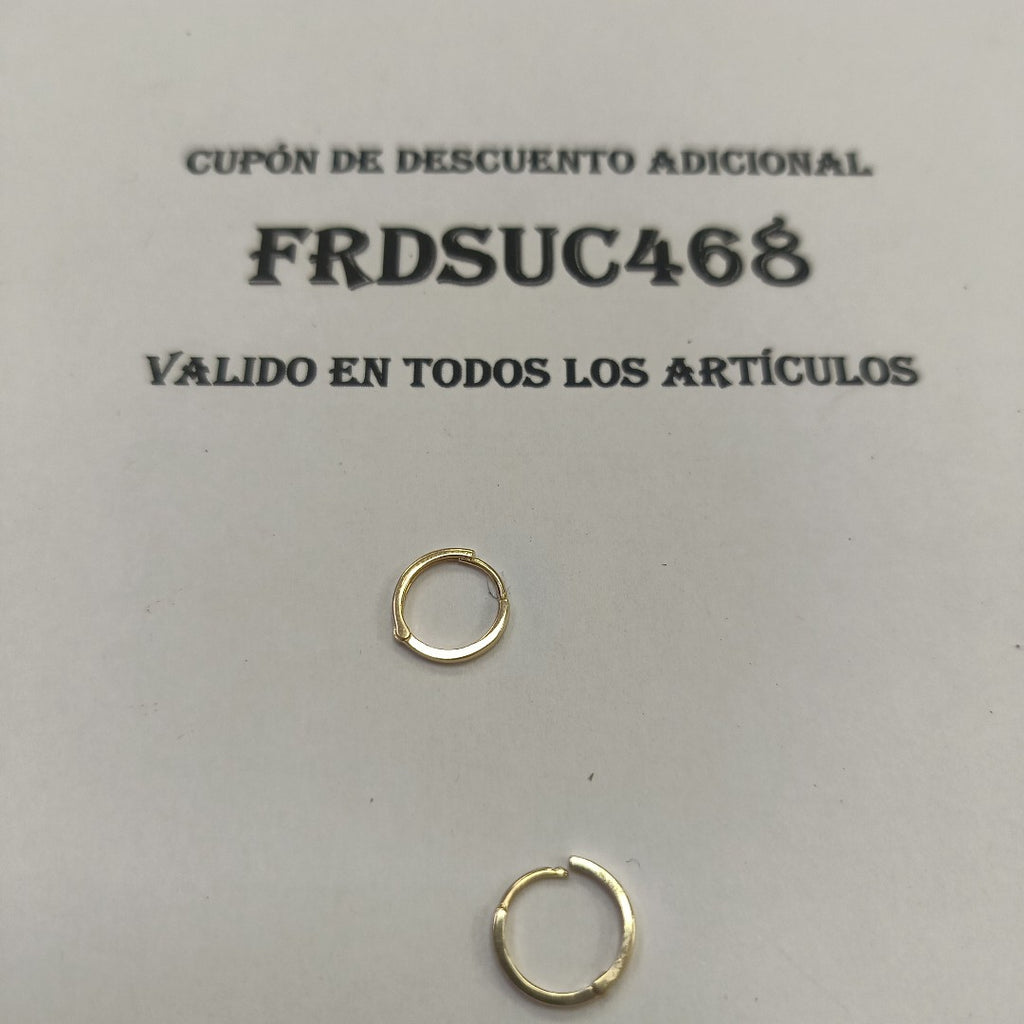 HUGGIES ORO 14K 1 (NUEVO)