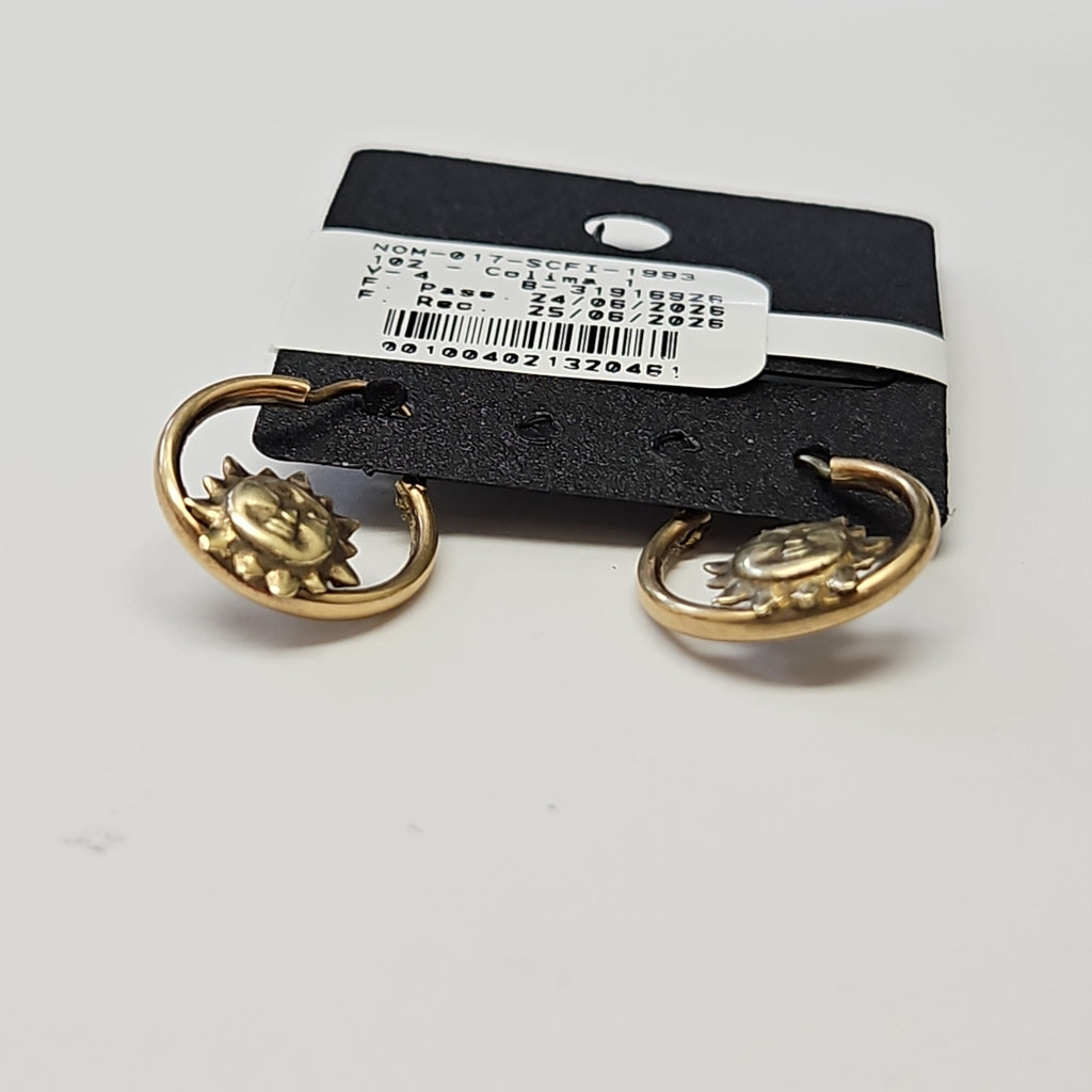 ARETES PAR ORO 10 K 1.7 GRMS (SEMINUEVO)