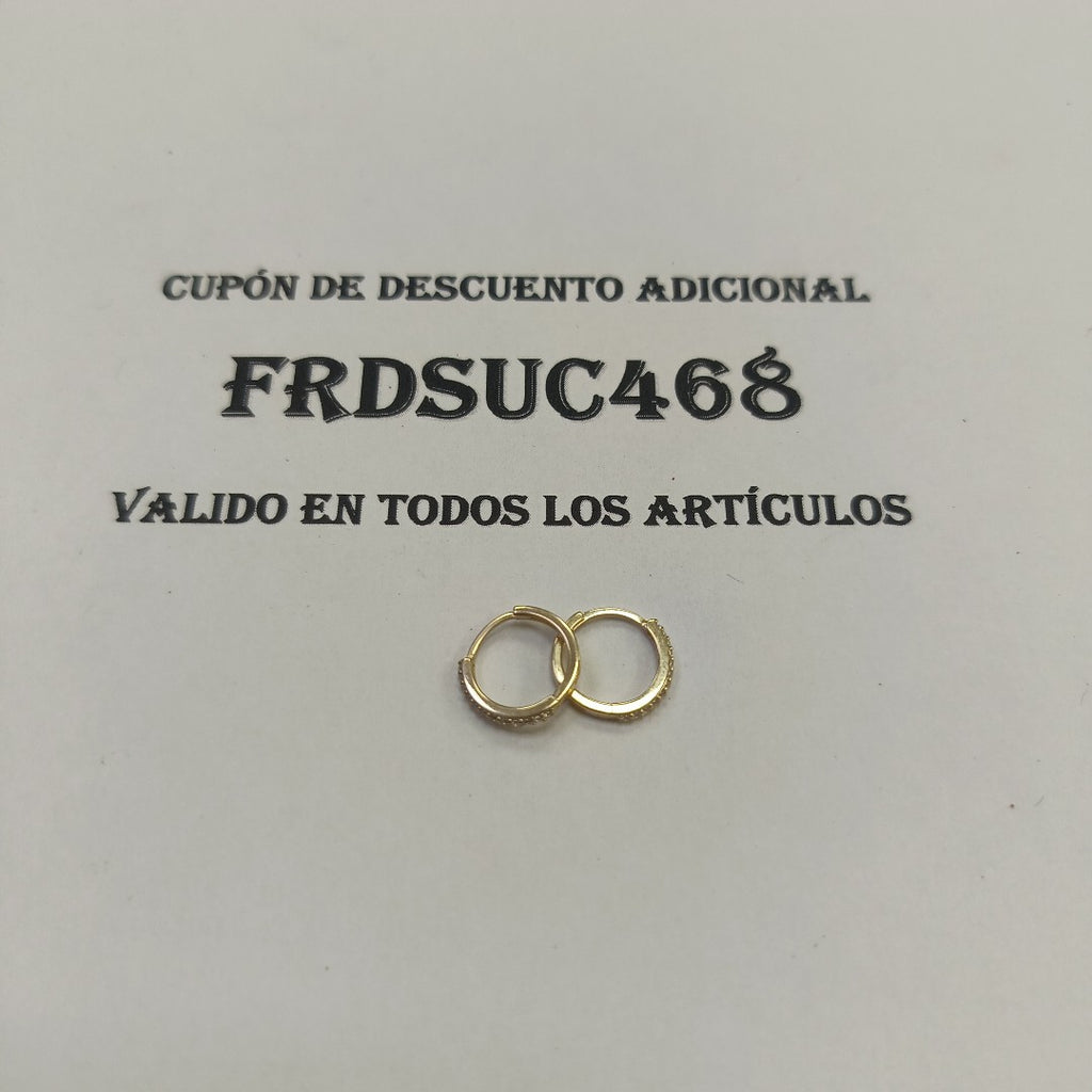 HUGGIES ORO 14K 1 (NUEVO)