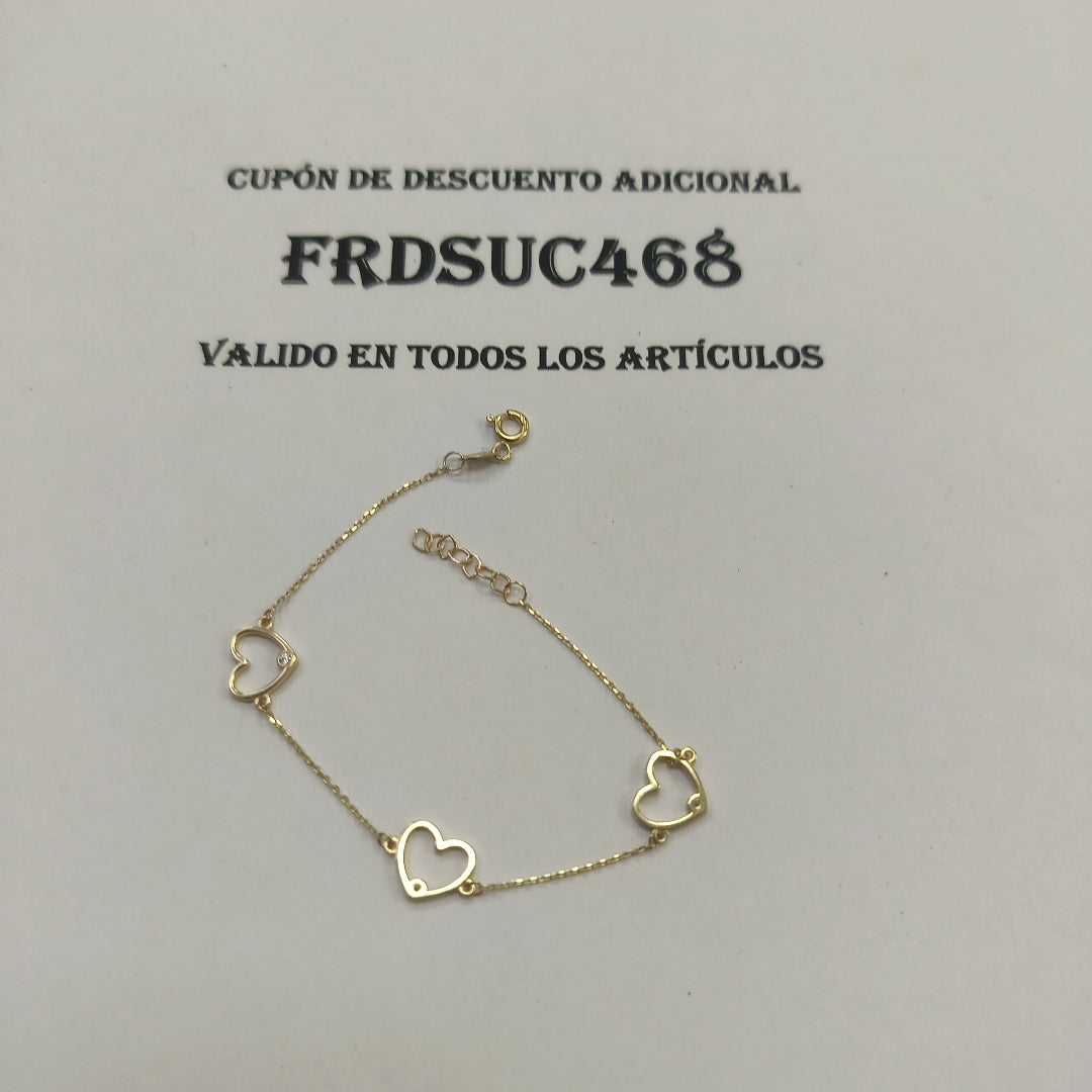PULSERAS DAMA ORO 14K 1.6 (NUEVO)