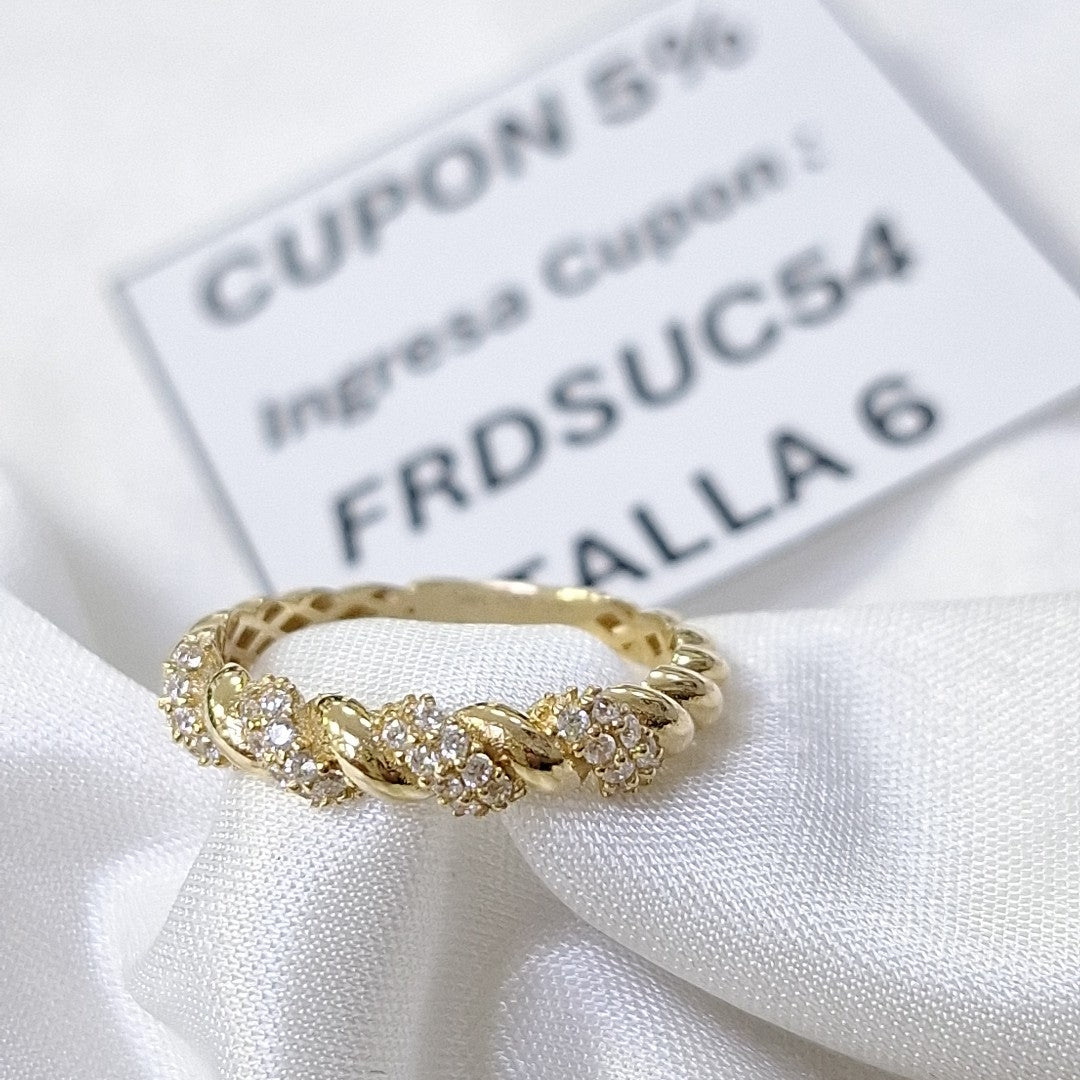 ANILLOS DAMA ORO 14K 1.6 (NUEVO)