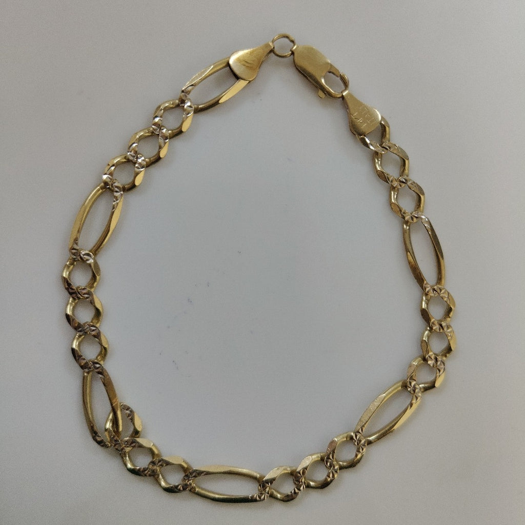 PULSERA ORO,RODIADO 14 K 12,20 GRMS (SEMINUEVO)
