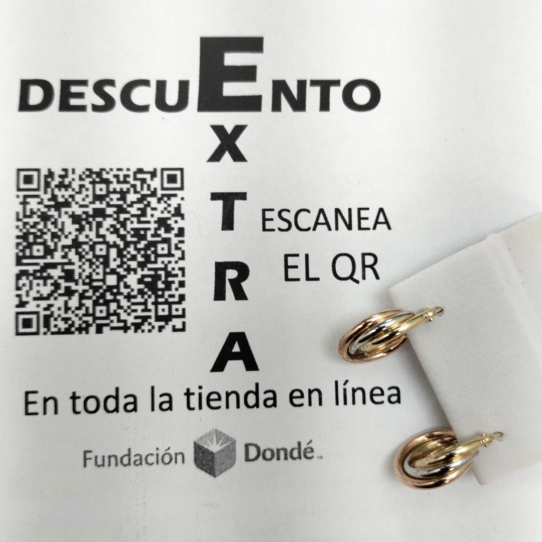 ARRACADAS ORO 14K 1.6 (NUEVO)