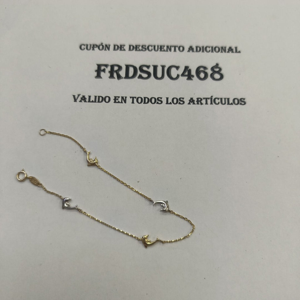 PULSERAS DAMA ORO 14K 1.5 (NUEVO)