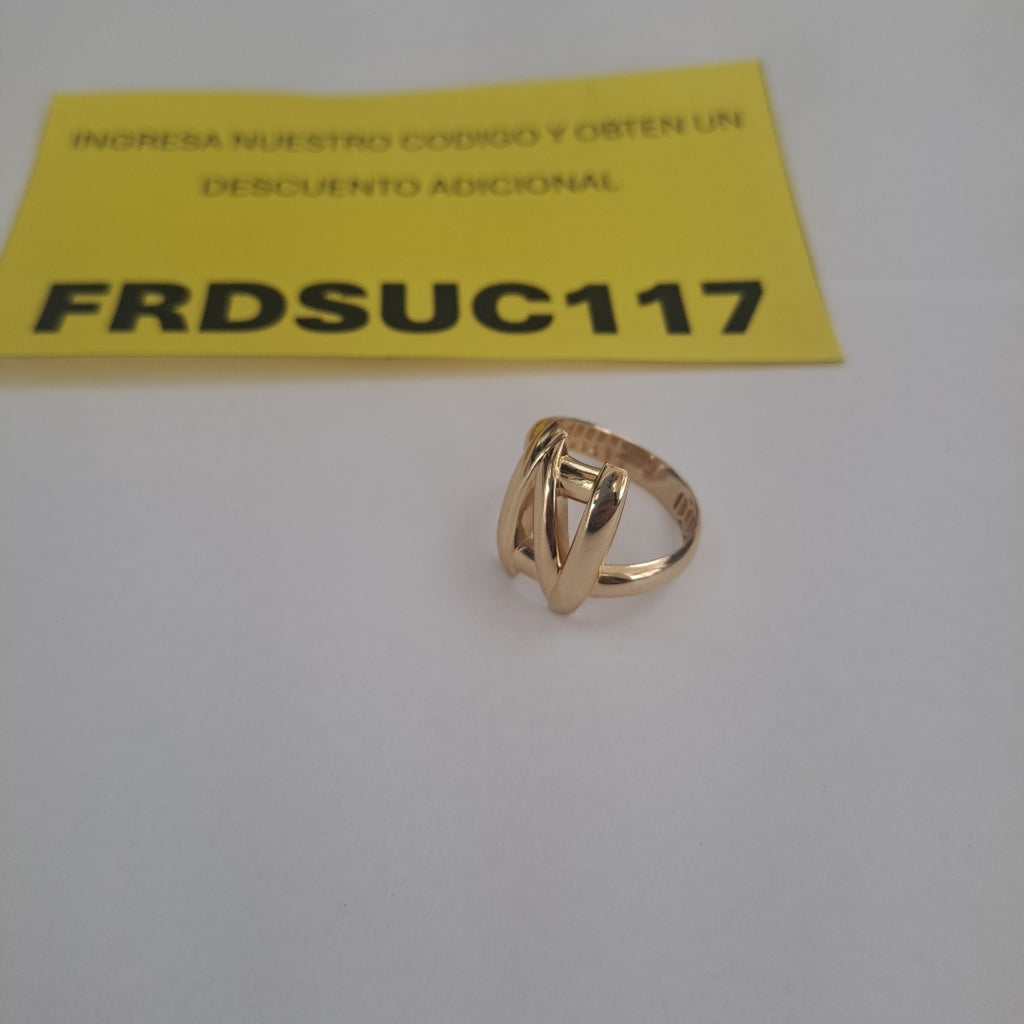 ANILLOS DAMA ORO 14K 2 (NUEVO)