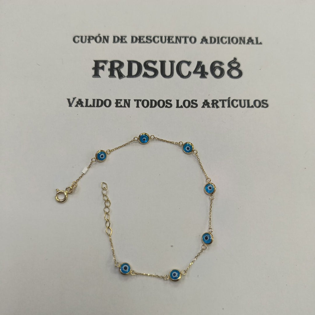 PULSERAS DAMA ORO 14K 1.3 (NUEVO)