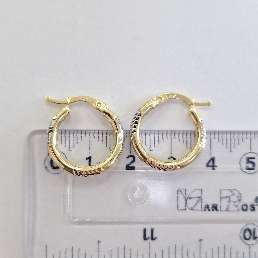 ARRACADAS ORO 14K 1.7 (NUEVO)