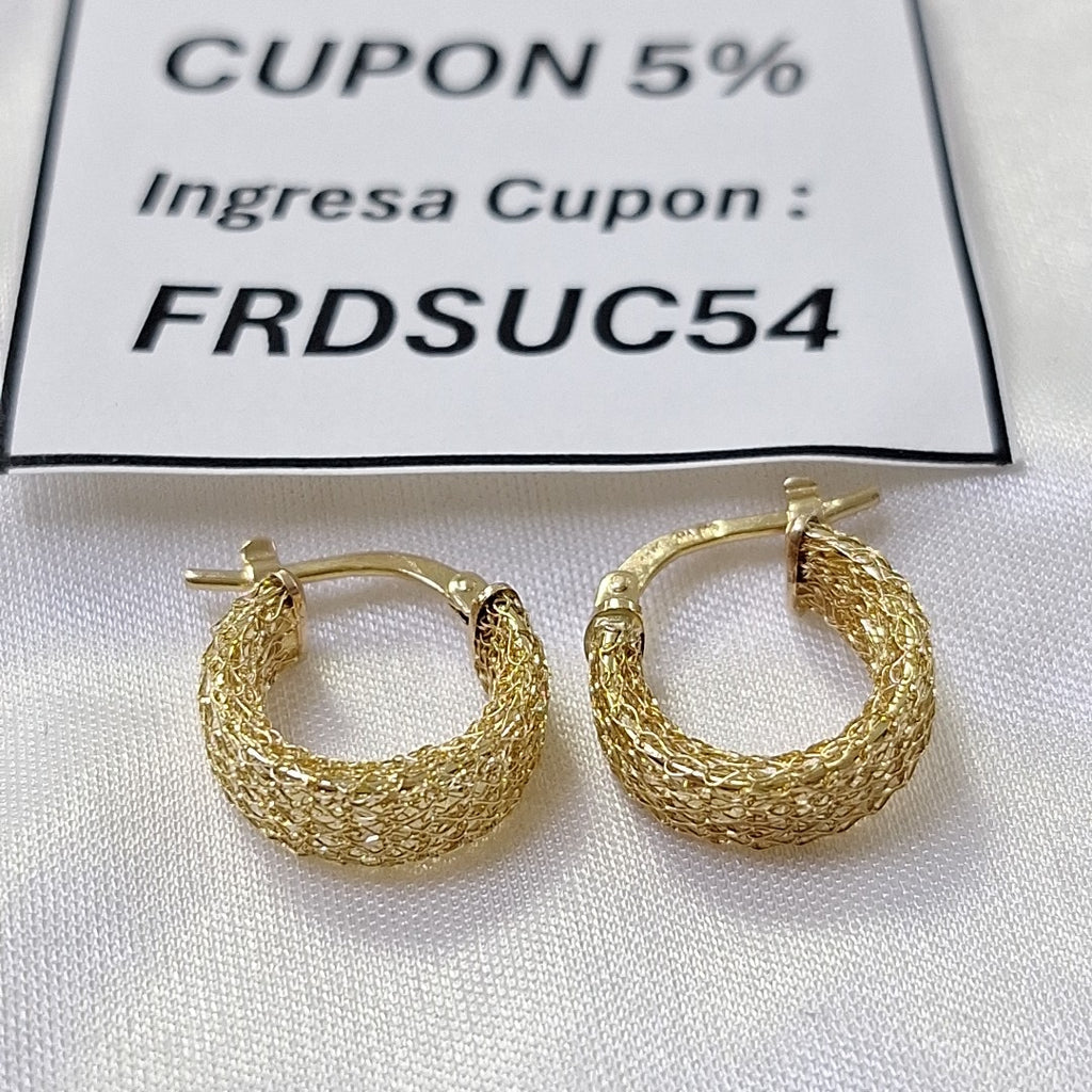 ARRACADAS ORO 14K 2.2 (NUEVO)