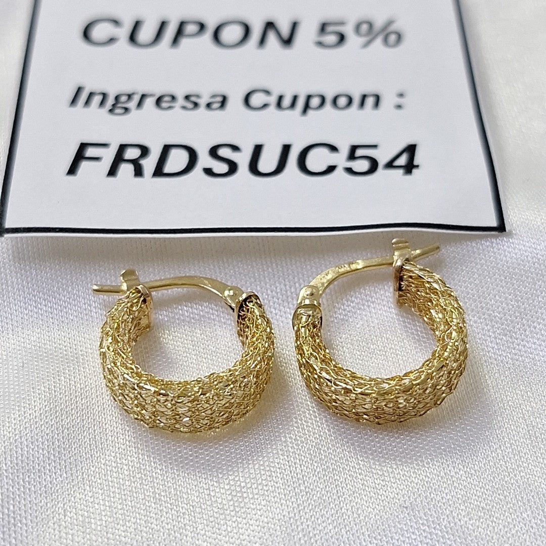 ARRACADAS ORO 14K 2.2 (NUEVO)