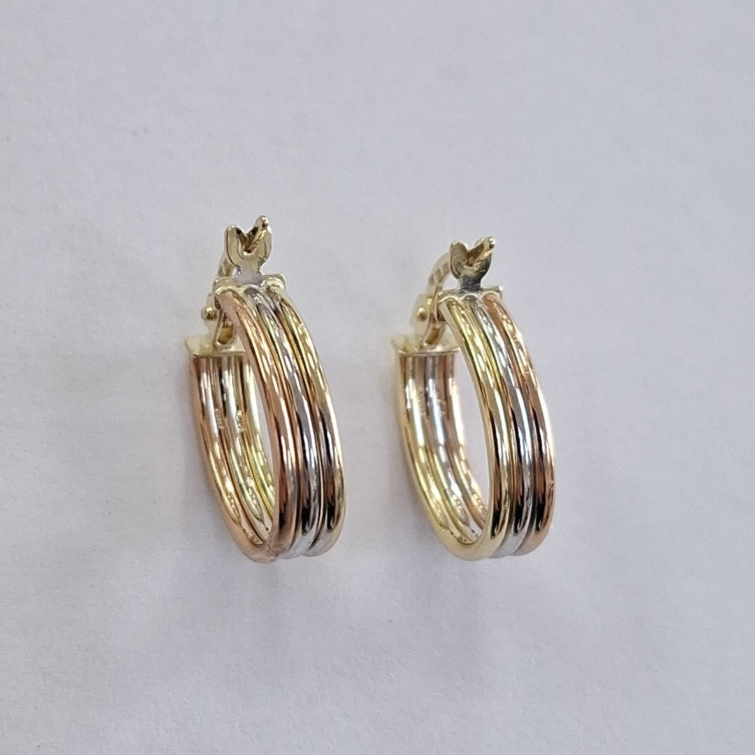 ARRACADAS ORO 14K 1.5 (NUEVO)
