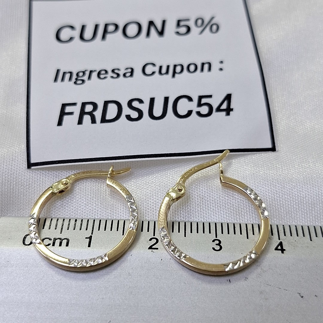 ARRACADAS ORO 14K 1 (NUEVO)