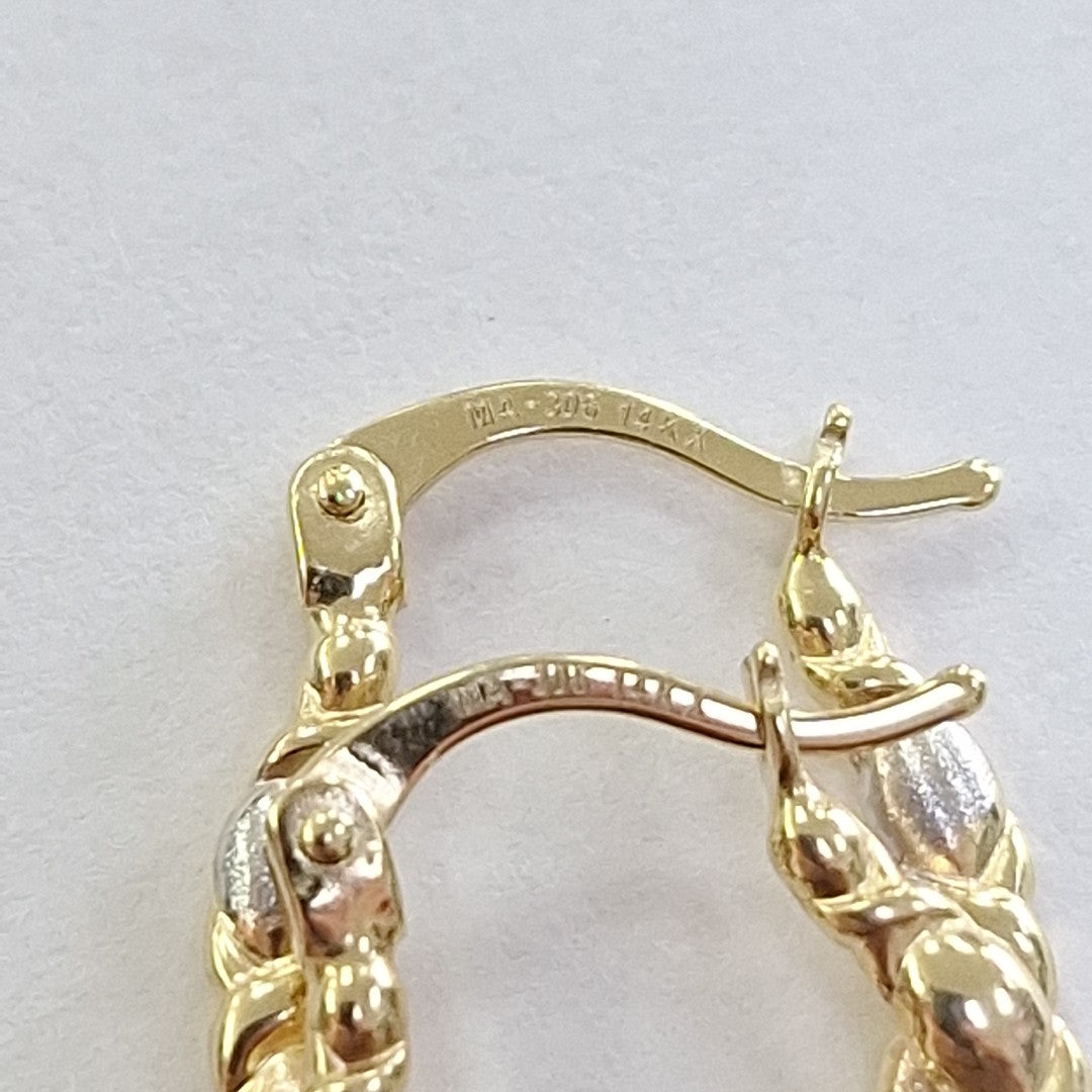 ARRACADAS ORO 14K 1.2 (NUEVO)