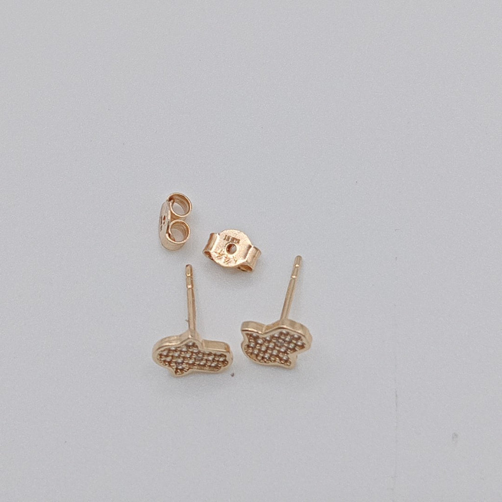 BROQUELES ORO 14K 1.3 (NUEVO)