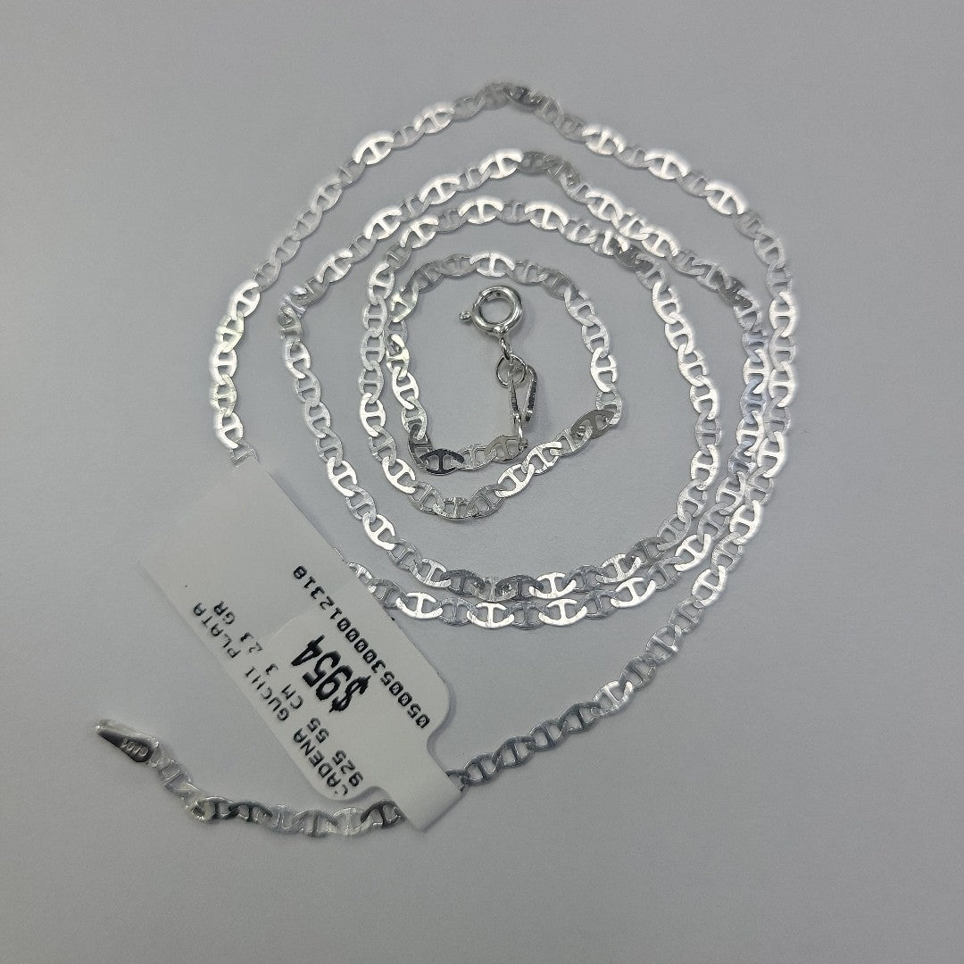 CADENA GUCHI PLATA .925 55 CM 3.23 GR (NUEVO)