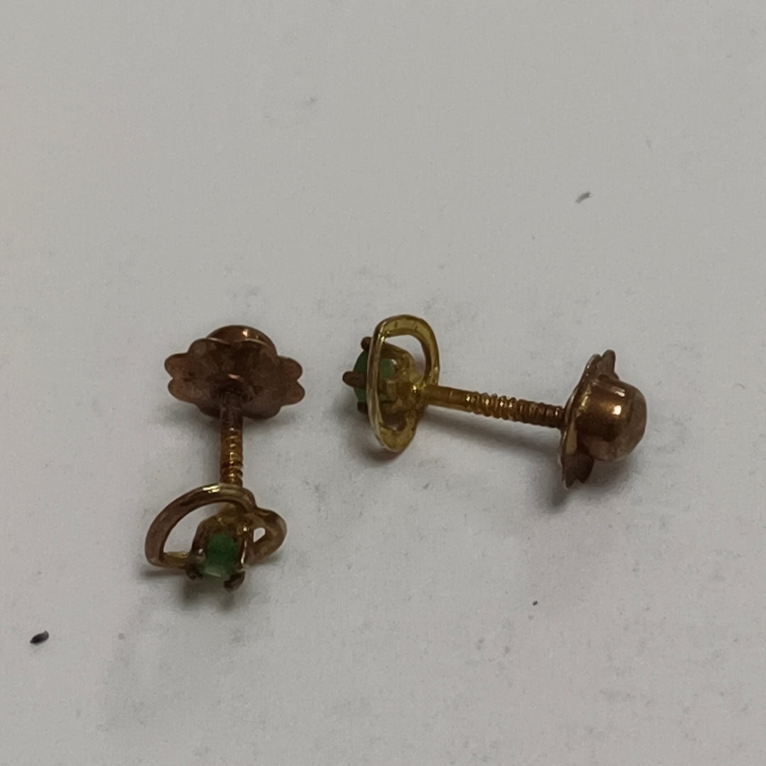 BROQUELES PAR ORO 10 K 0,40 GRMS (SEMINUEVO)