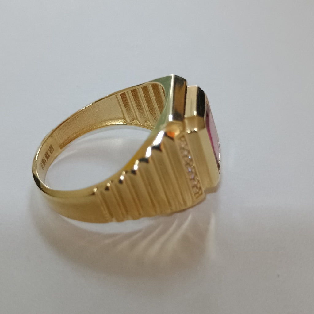 ANILLOS CABALLERO ORO 14K 7 (NUEVO)