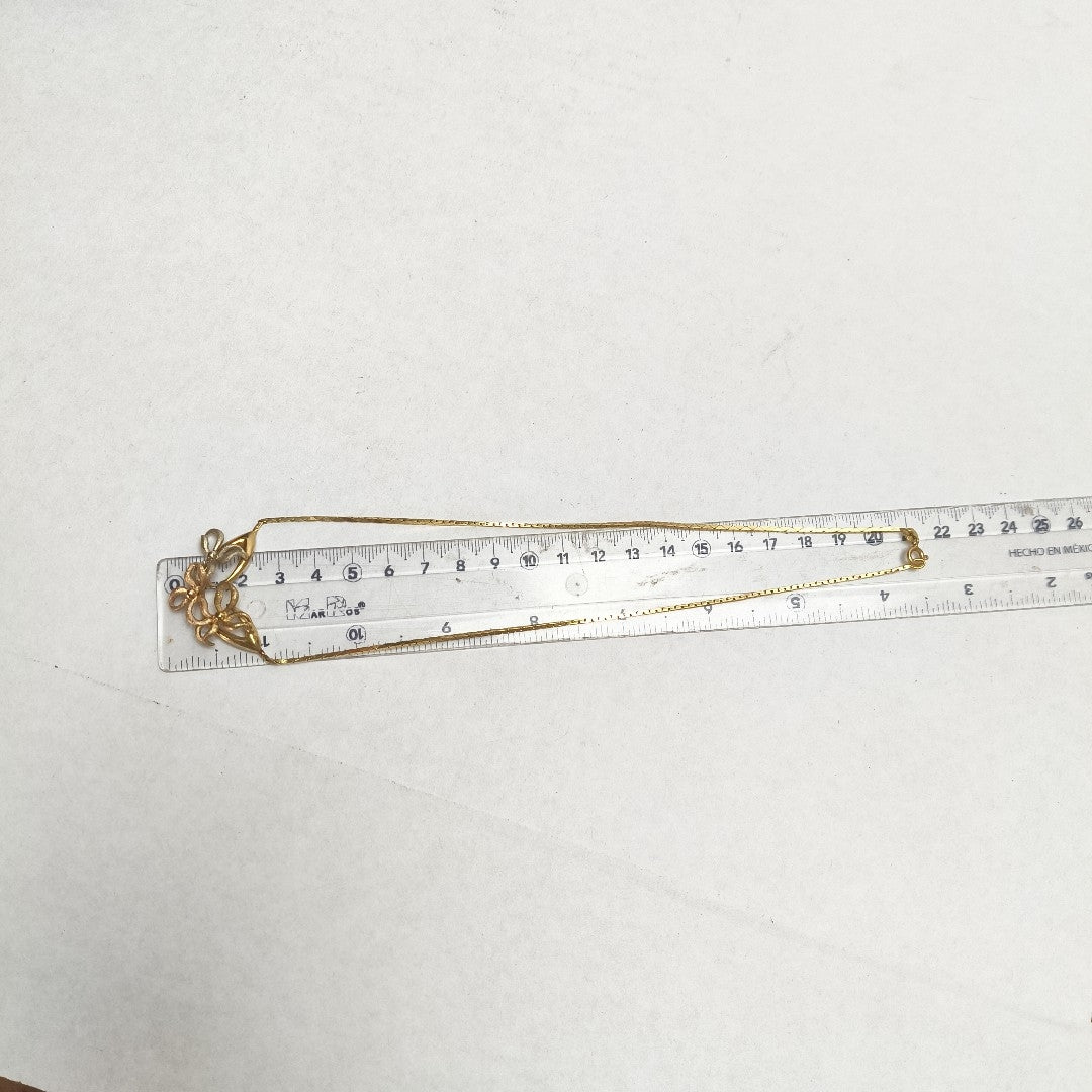 GARGANTILLA ORO, ORO COMBINADO 14 K 14.2 GRMS (SEMINUEVO)