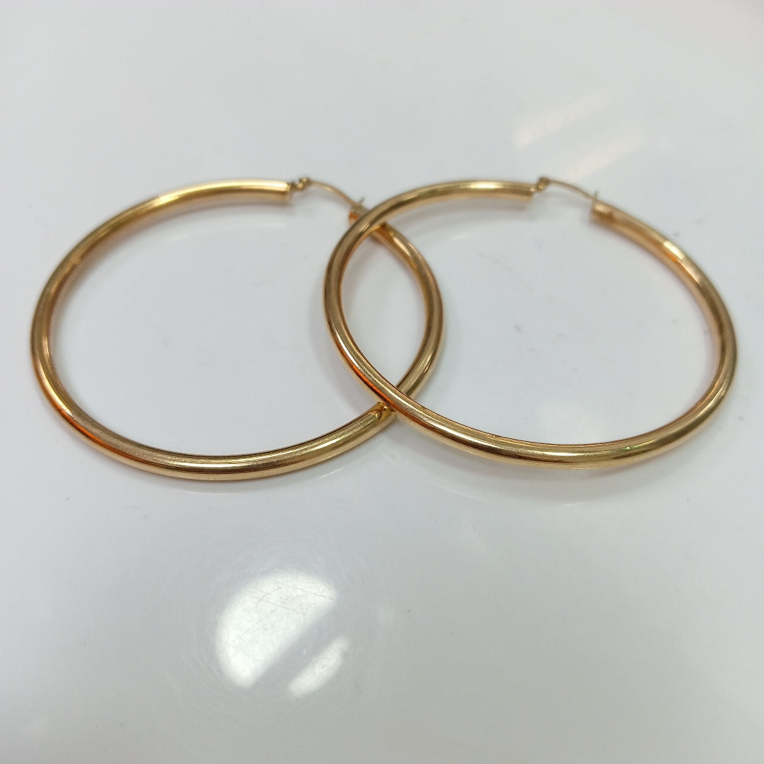 ARRACADAS PAR ORO 10 K 4.6 GRMS (SEMINUEVO)