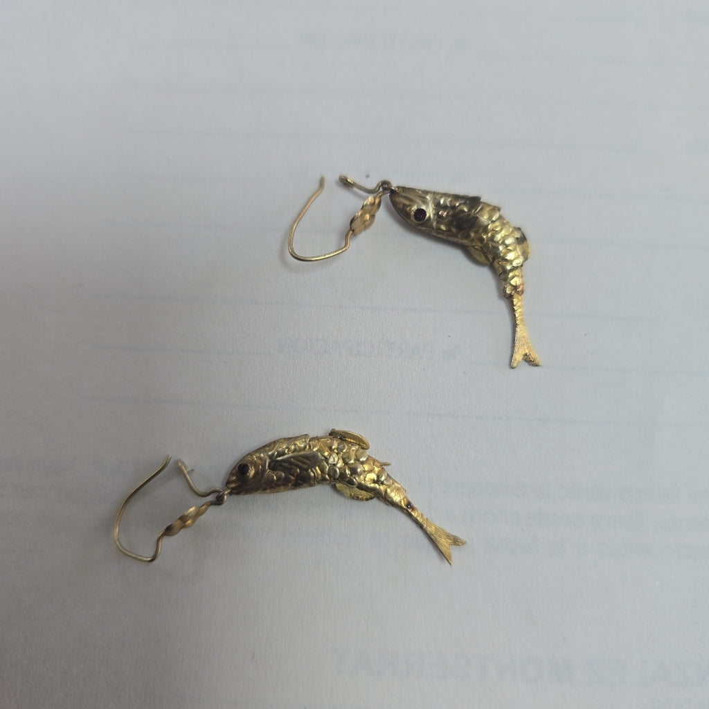 ARETES PAR ORO 10 K 1,70 GRMS (SEMINUEVO)
