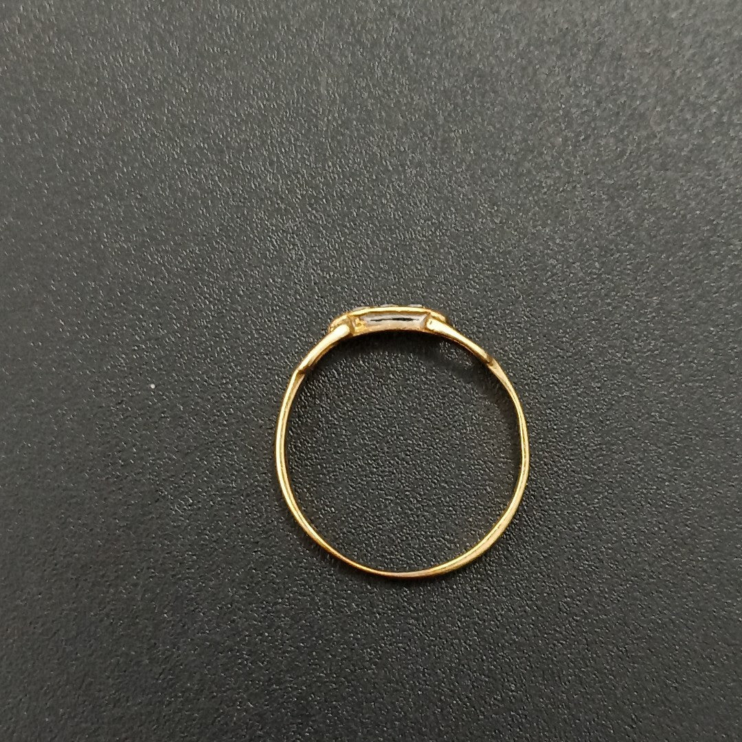 ANILLO ORO 14 K 1,30 GRMS (SEMINUEVO)