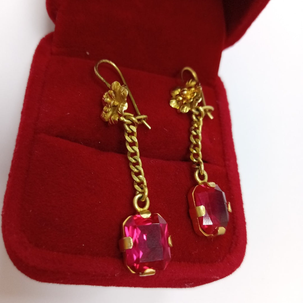 ARETES PAR ORO 10 K 4,70 GRMS (SEMINUEVO)