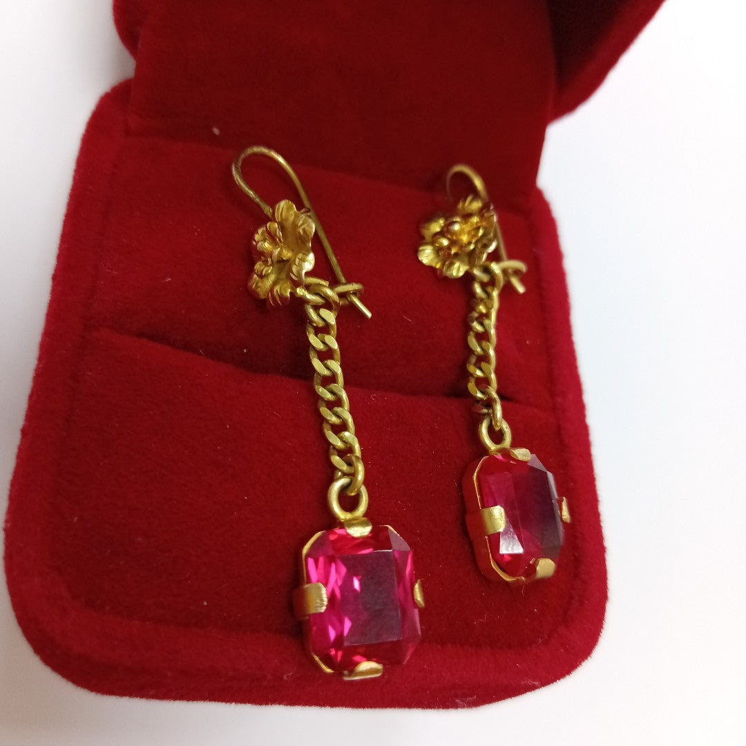 ARETES PAR ORO 10 K 4,70 GRMS (SEMINUEVO)