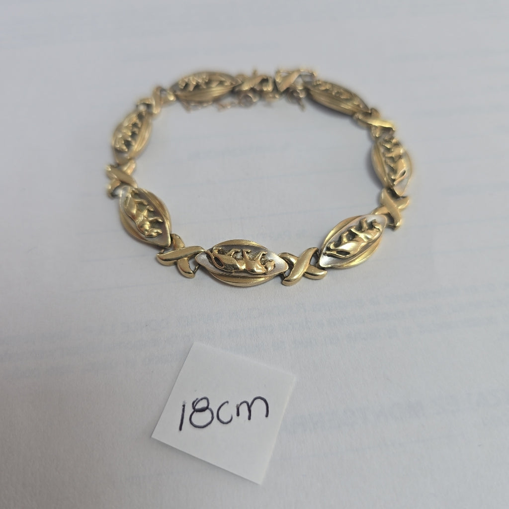 PULSERA ORO 14 K 14,30 GRMS (SEMINUEVO)