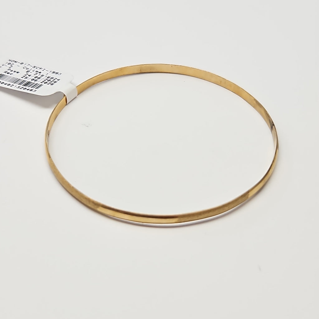 PULSERA RIGIDA ORO 14 K 6.3 GRMS (SEMINUEVO)