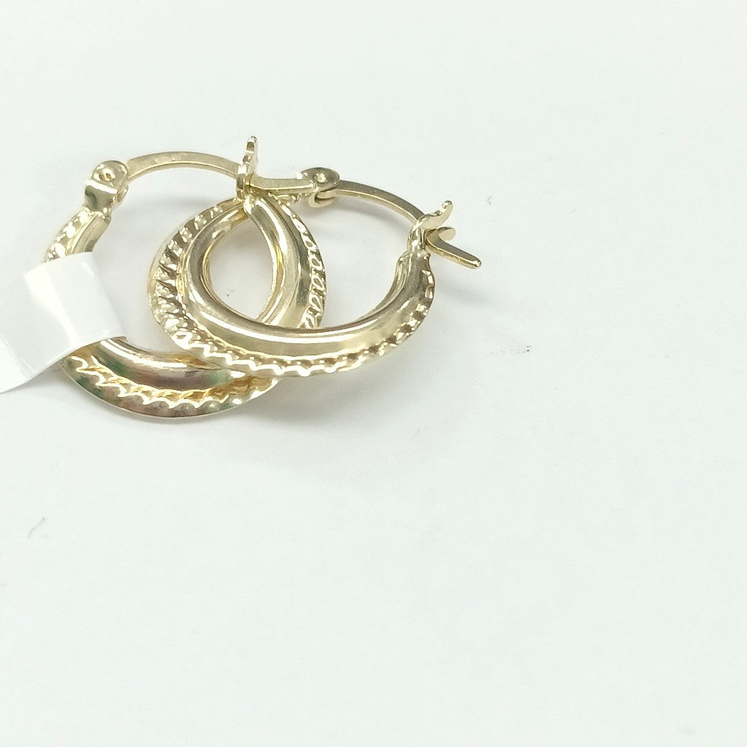 ARRACADAS ORO 14K 0.6 (NUEVO)