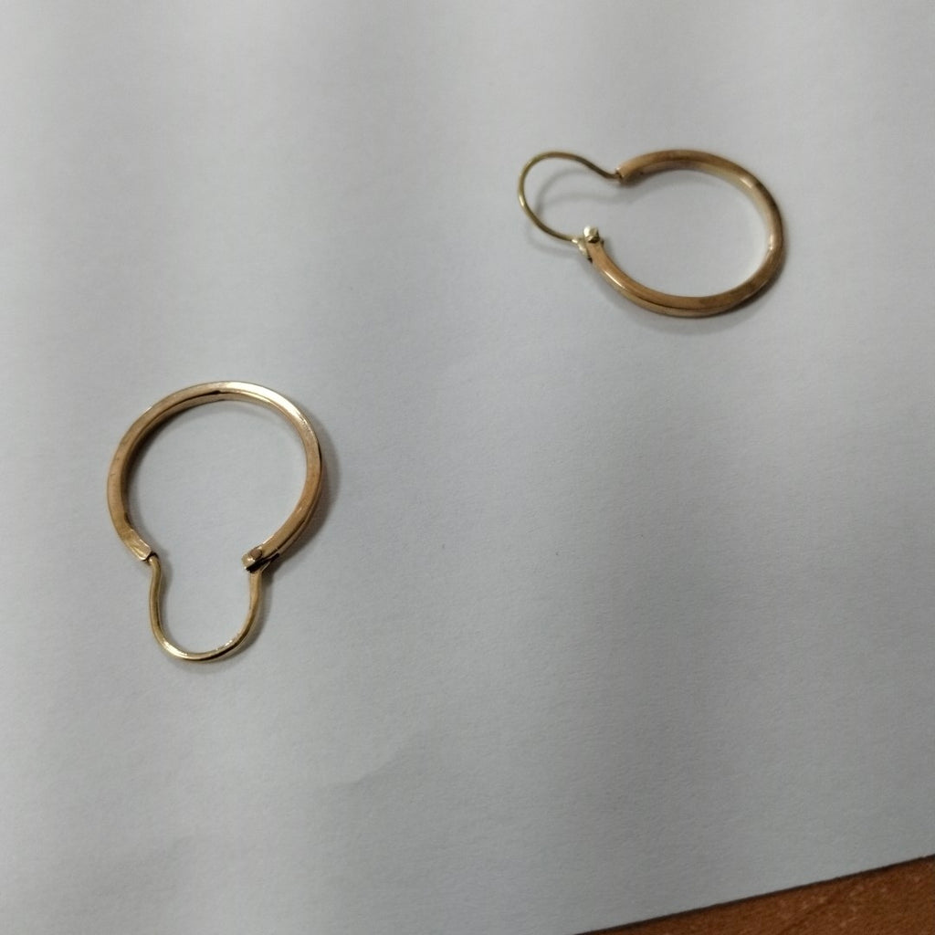 ARRACADAS PAR ORO 10 K 2.9 GRMS (SEMINUEVO)