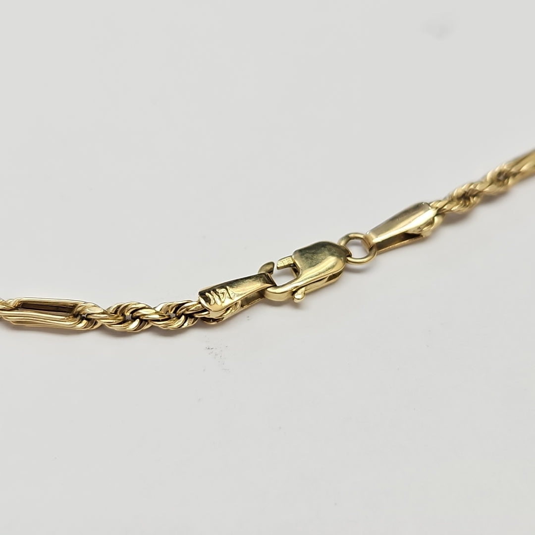 CADENA ORO 14 K 5.8 GRMS (SEMINUEVO)