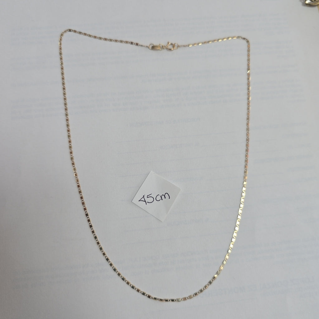 CADENA ORO 10 K 1.5 GRMS (SEMINUEVO)