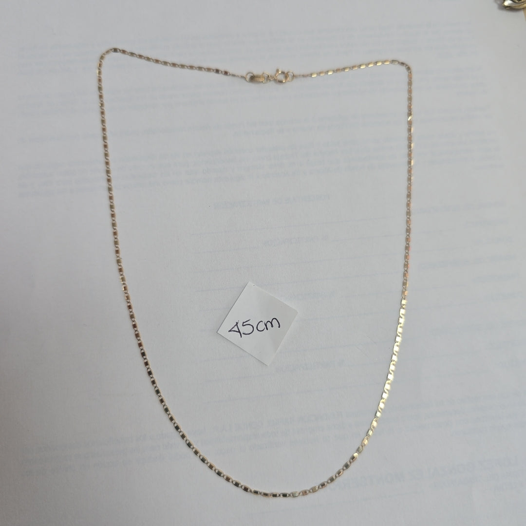 CADENA ORO 10 K 1.5 GRMS (SEMINUEVO)