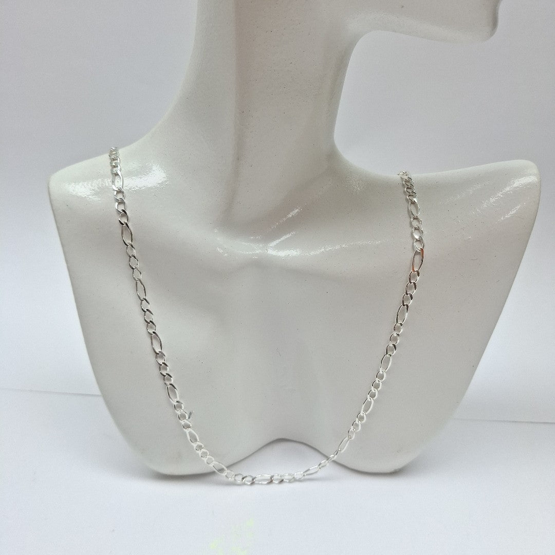CADENA 3X1 PLATA .925 55 CM 4.42 GR (NUEVO)
