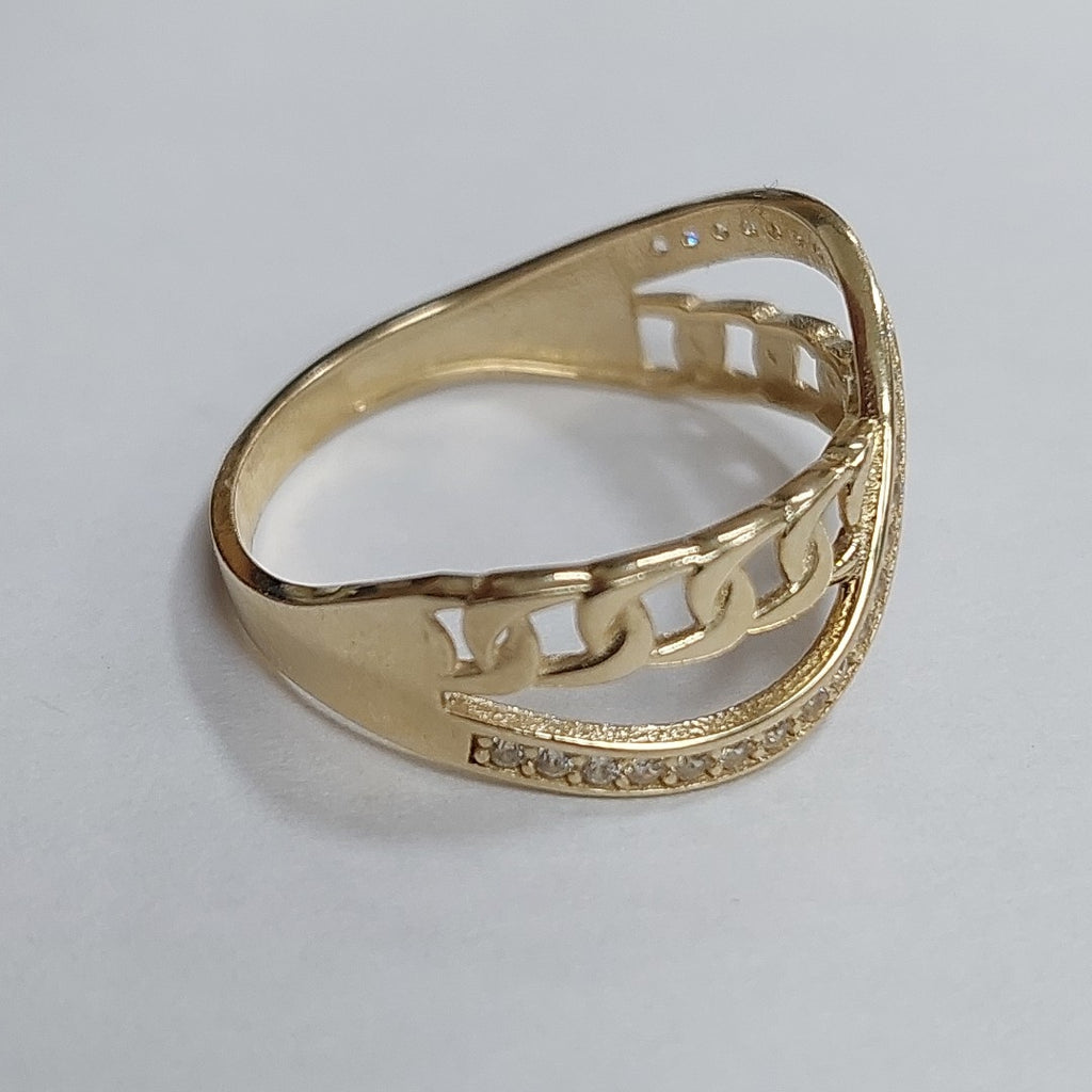 ANILLOS DAMA ORO 14K 2 (NUEVO)