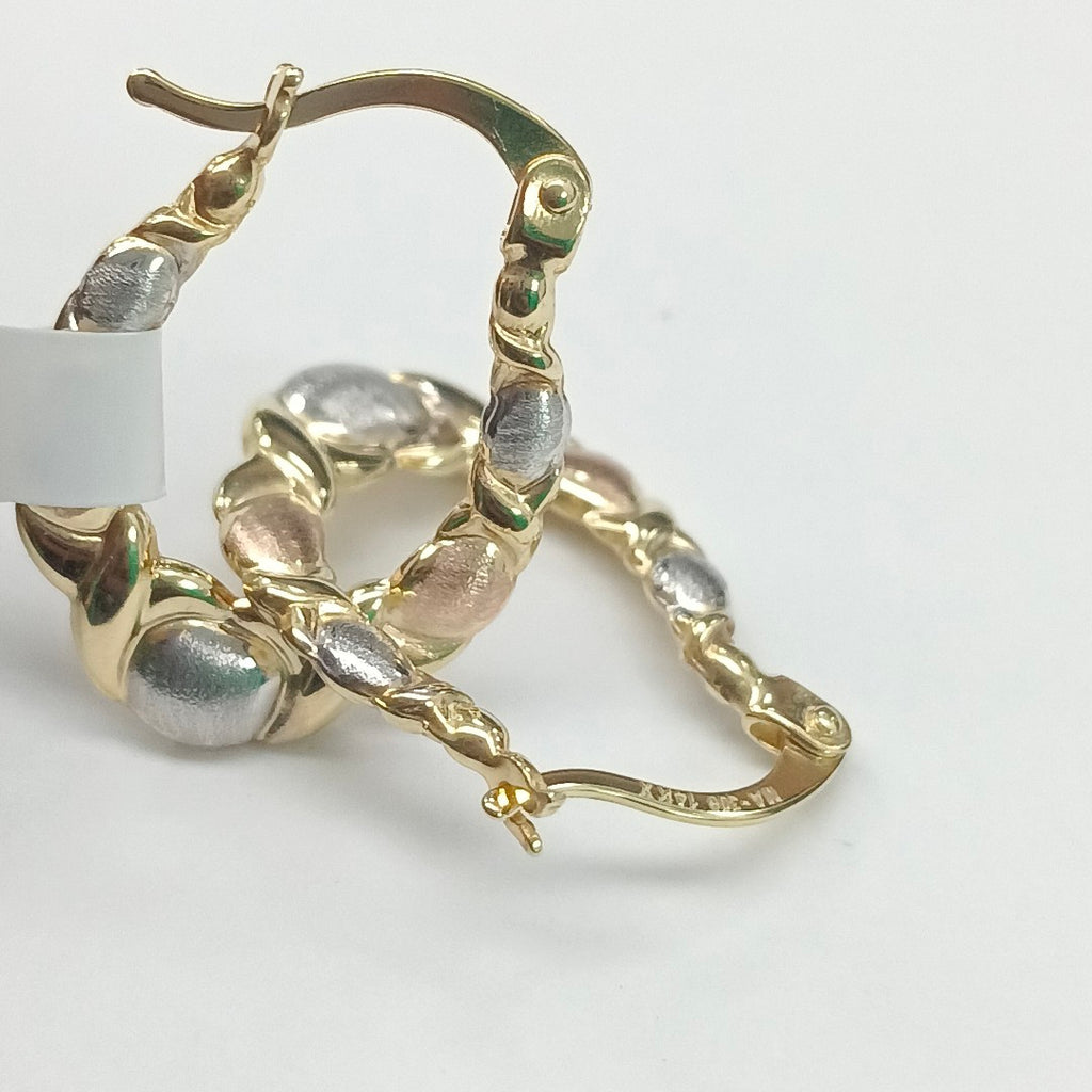 ARRACADAS ORO 14K 1.2 (NUEVO)