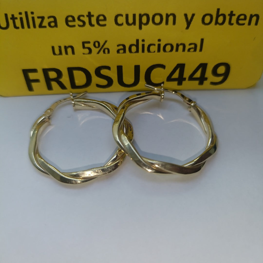 ARRACADAS ORO 10K 1.8 (NUEVO)