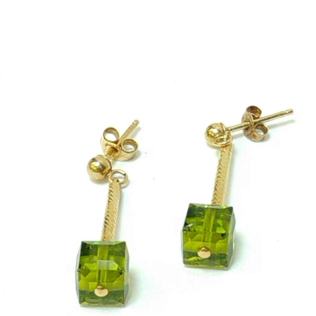 ARETES PAR ORO 14 K 1.5 GRMS (SEMINUEVO)