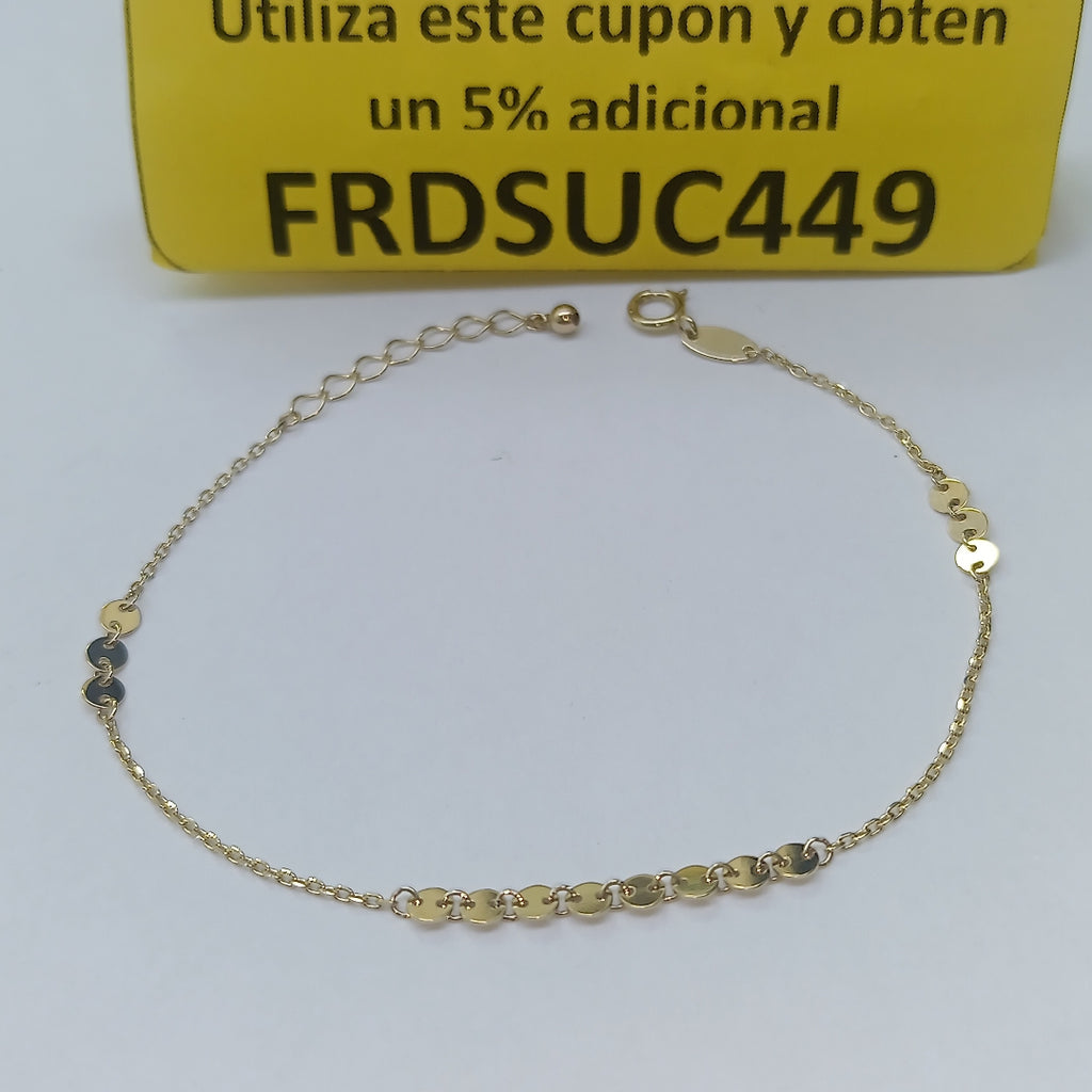 PULSERAS DAMA ORO 14K 1 (NUEVO)