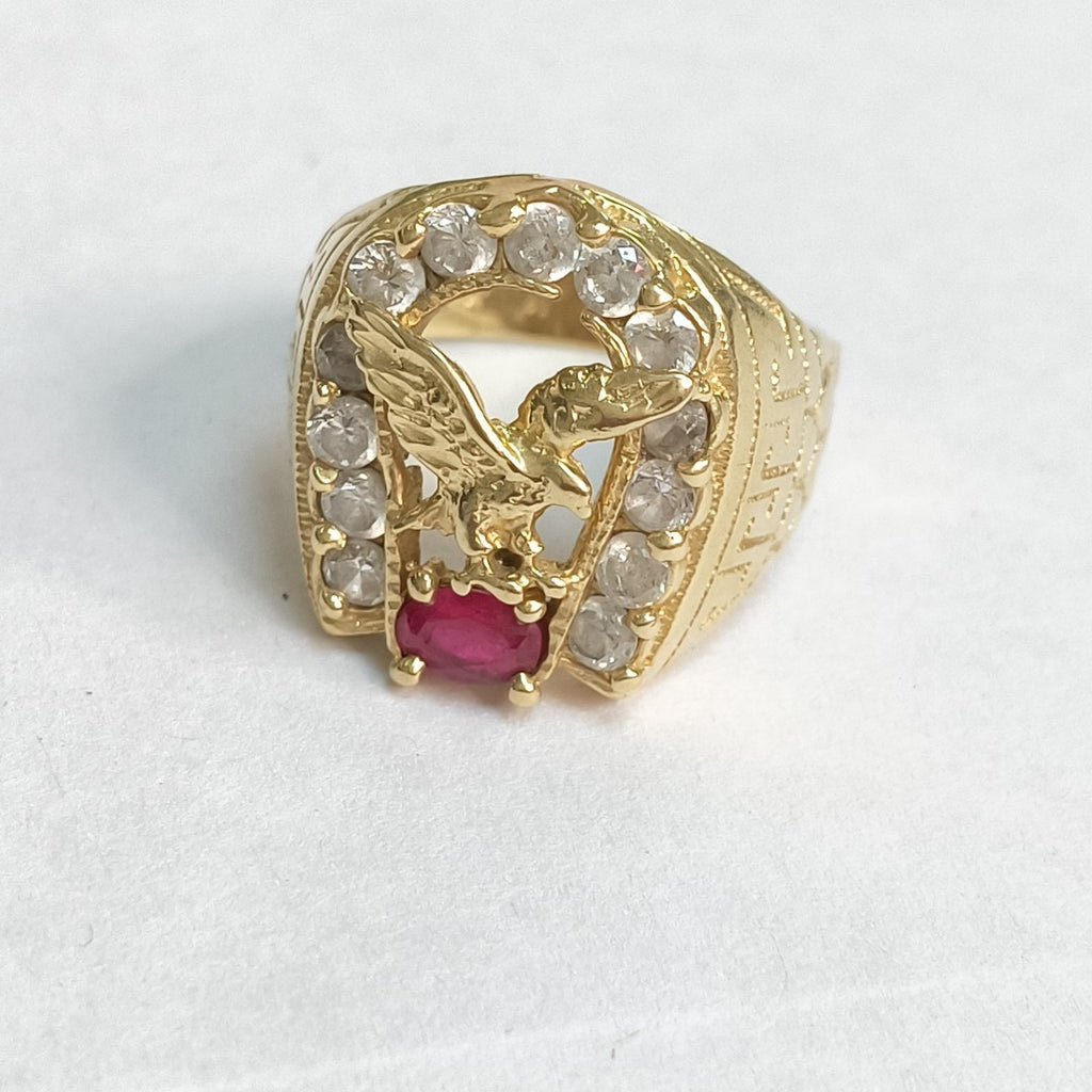 ANILLO ORO 14 K 8.9 GRMS (SEMINUEVO)