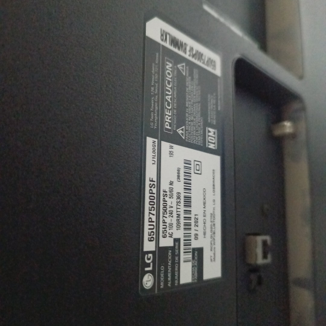 PANTALLA LG 65UP7500PSF (2021) 65" LED 4K (SEMINUEVO)