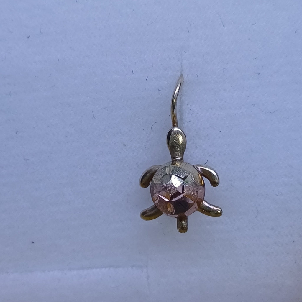 ARETES PAR ORO 14 K 1,30 GRMS (SEMINUEVO)
