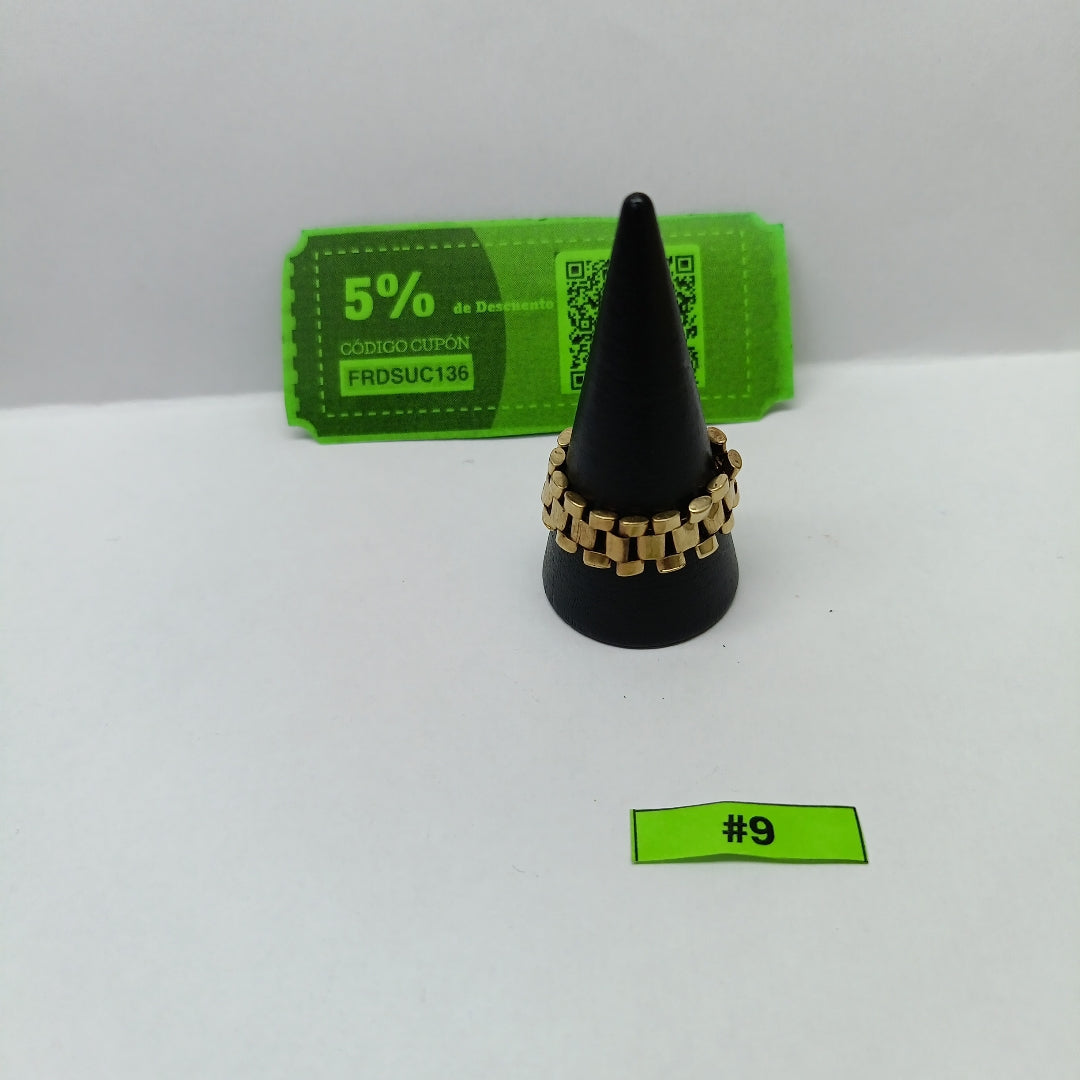 ANILLO ORO 14 K 2,60 GRMS (SEMINUEVO)