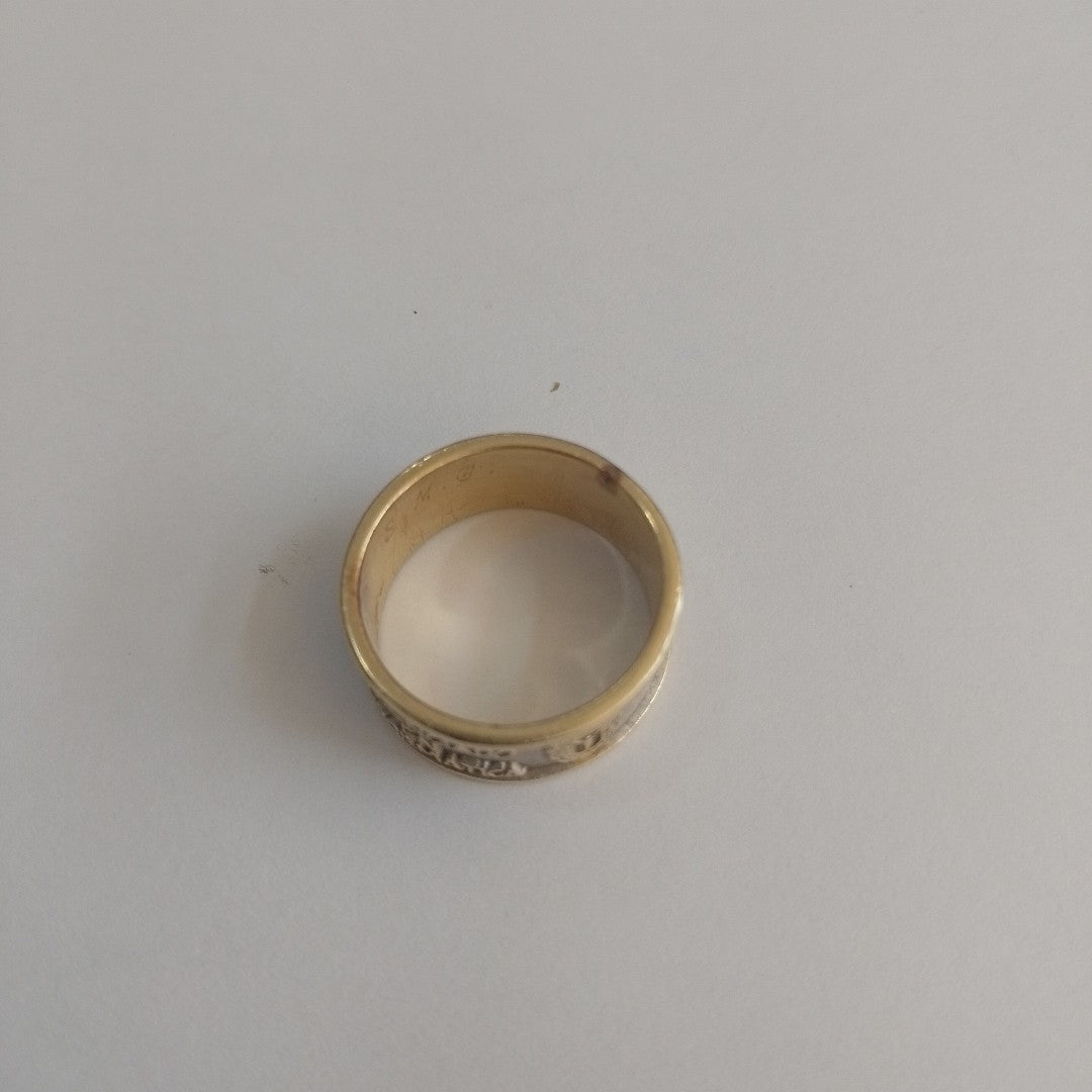 ANILLO ORO 10 K 9.9 GRMS (SEMINUEVO)
