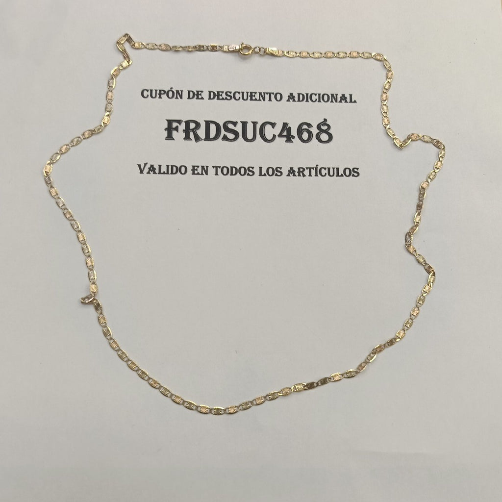 CADENA ORO 10 K 4.5 GRMS (SEMINUEVO)