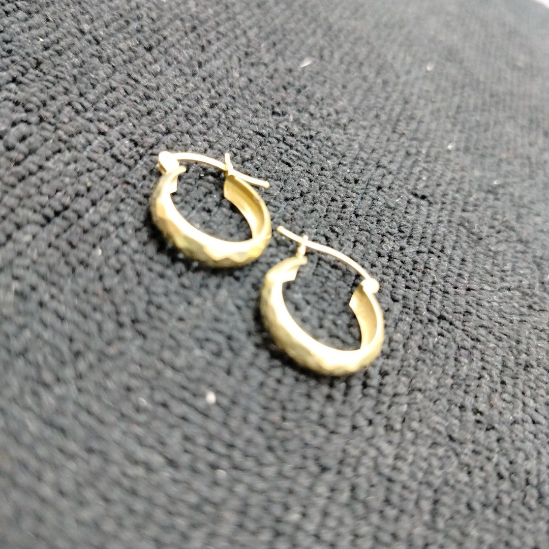 ARRACADAS PAR ORO 10 K 1.3 GRMS (SEMINUEVO)